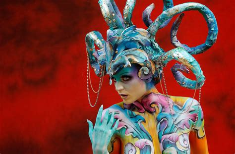 body painting festival 2018 austria|Amazing Artworks on Display at the World Bodypainting Festival